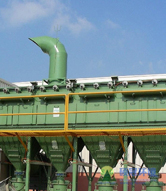 Off-line dust collector